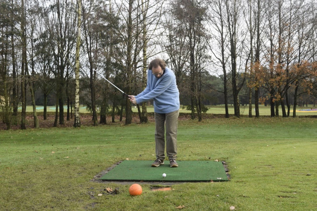 Golfen met een extra handicap