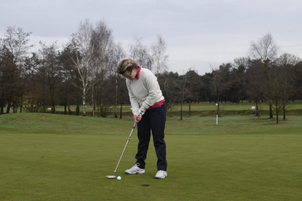 Golfen met een extra handicap