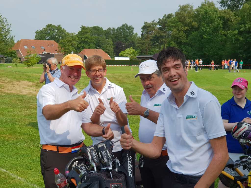 Steeds meer mensen met een beperking gaan golf spelen